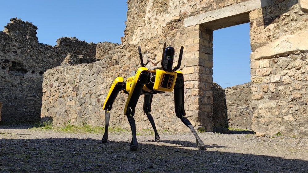 Pompeje střeží robot. Zacílí i na nelegální vykopávky
